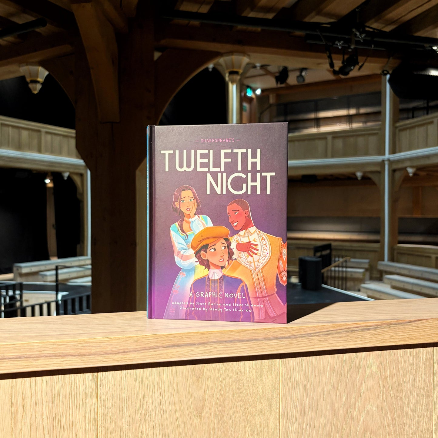 Front cover of a book titled Twelfth Night A Graphic Novel.