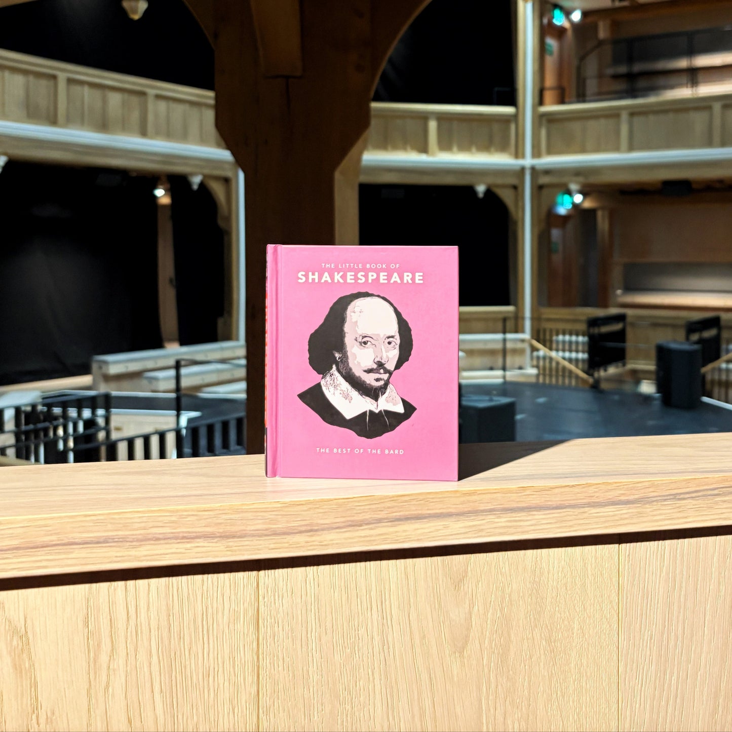 Front cover of a book titled The Little Book of Shakespeare.