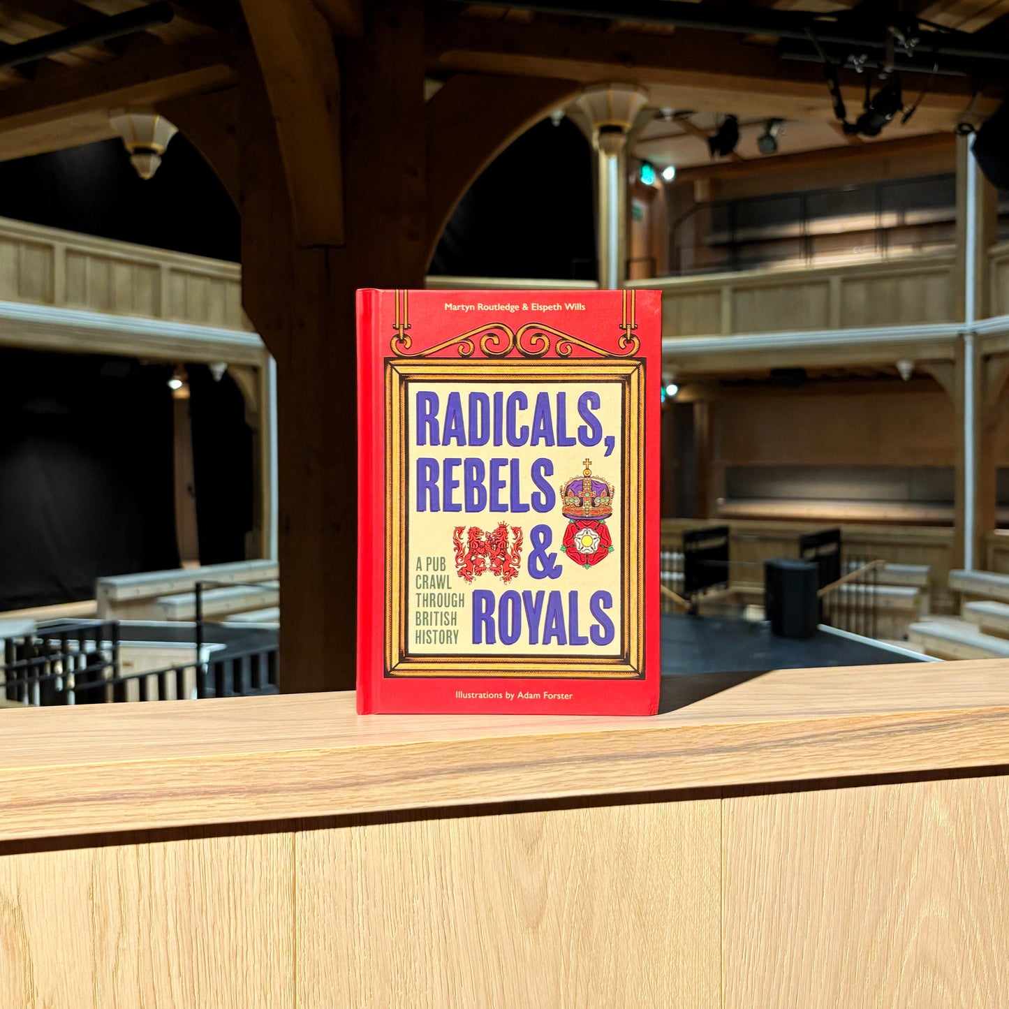 Front cover for book titled Radicals, Rebels and Royals