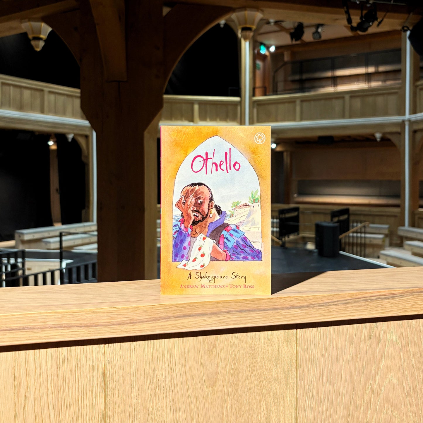 Front cover for book titled A Shakespeare Story: Othello