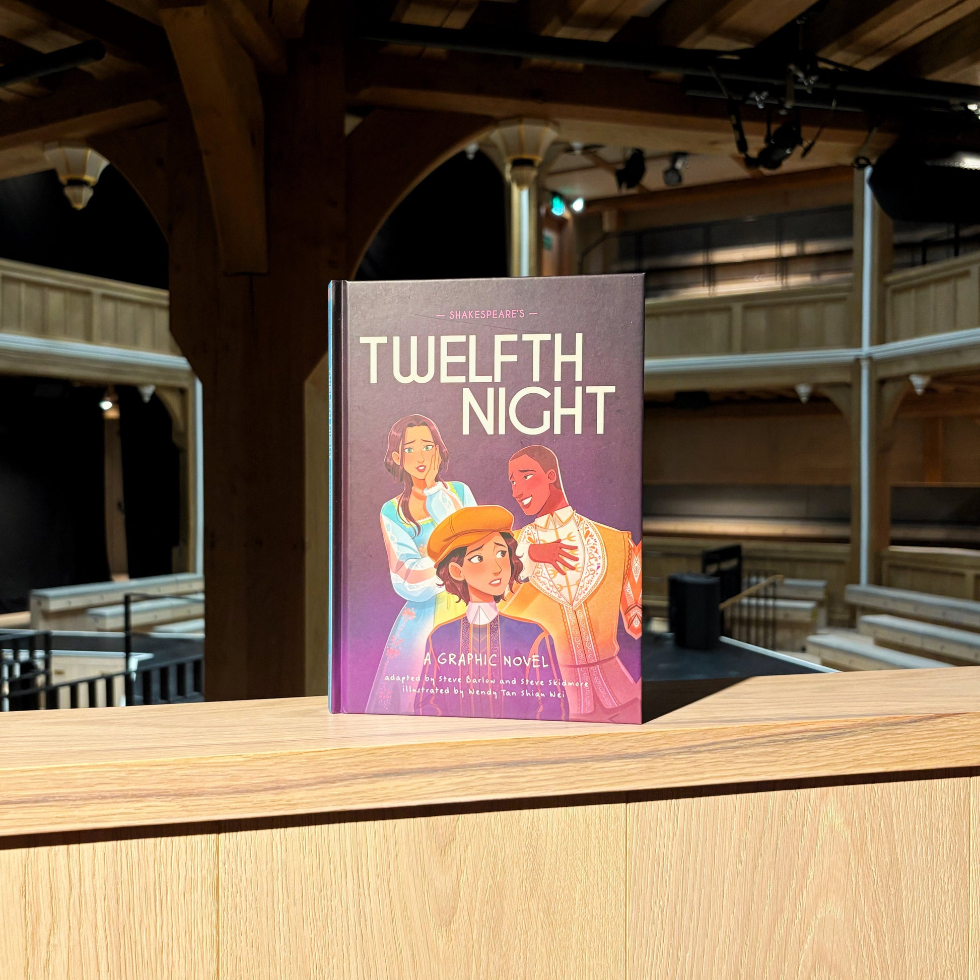Front cover of a book titled Twelfth Night A Graphic Novel.