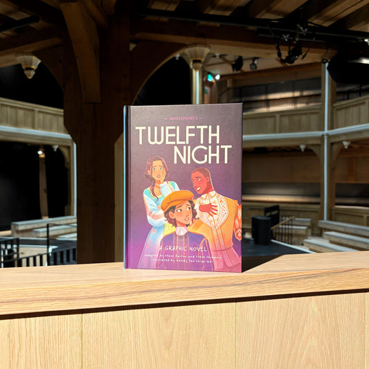 Front cover of a book titled Twelfth Night A Graphic Novel.