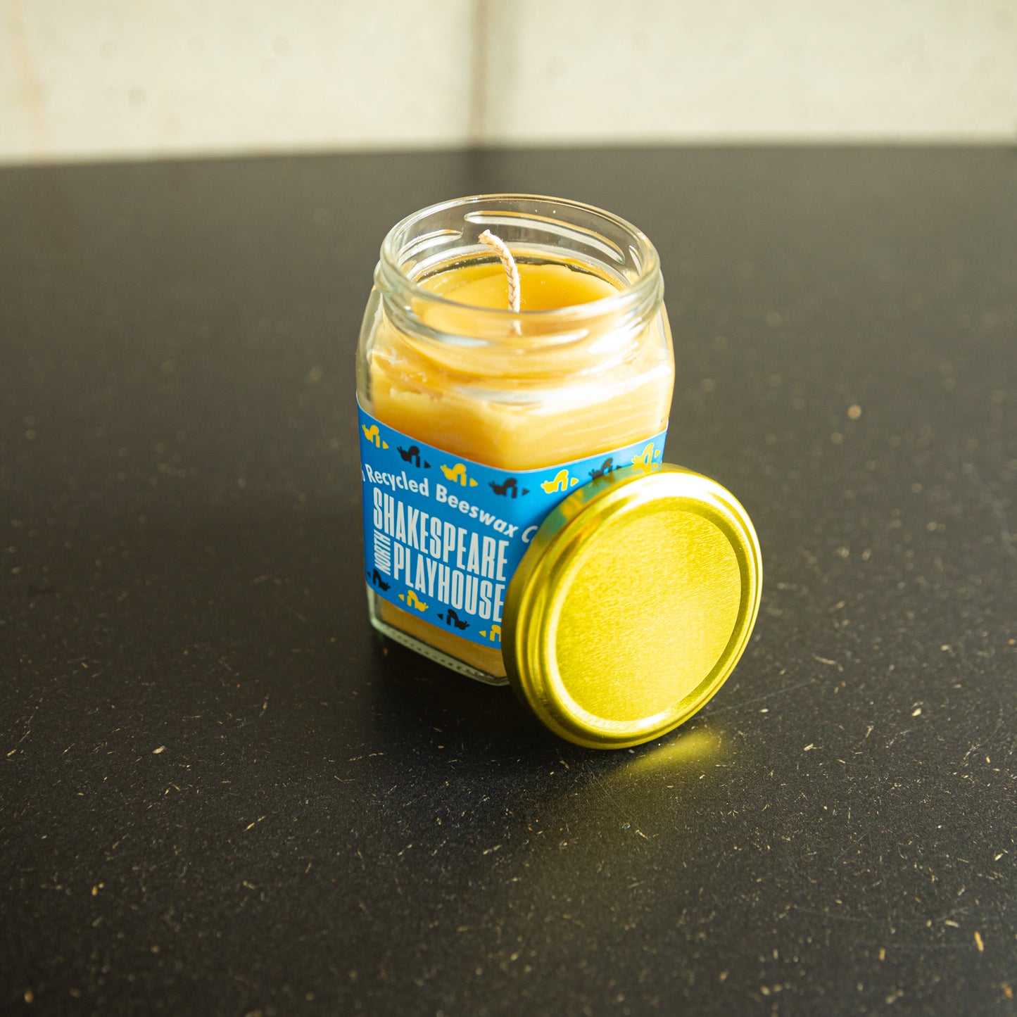 Shakespeare North Playhouse 100% Recycled Beeswax Candle