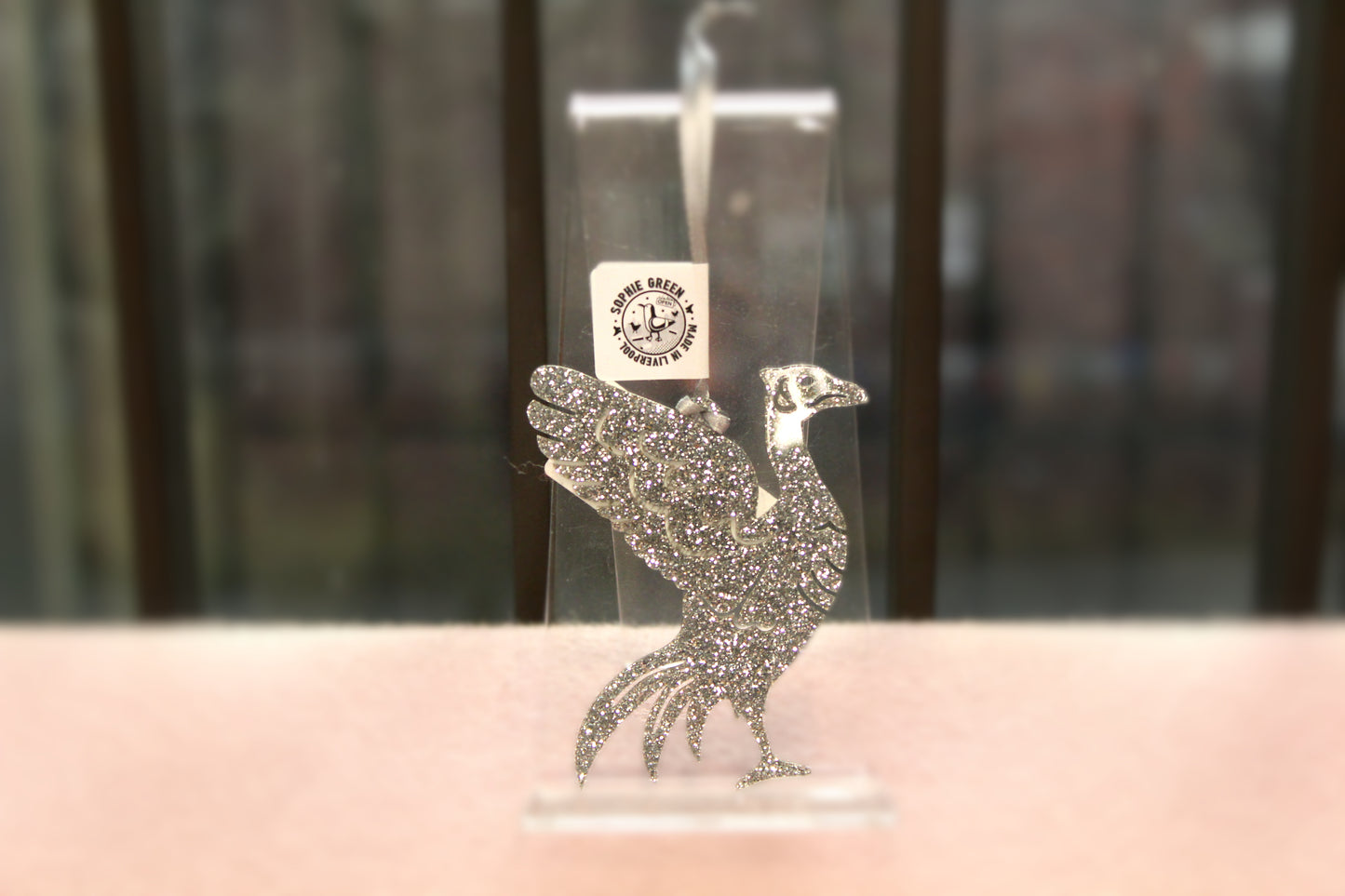 Silver Liverbird Decoration by Sophie Green