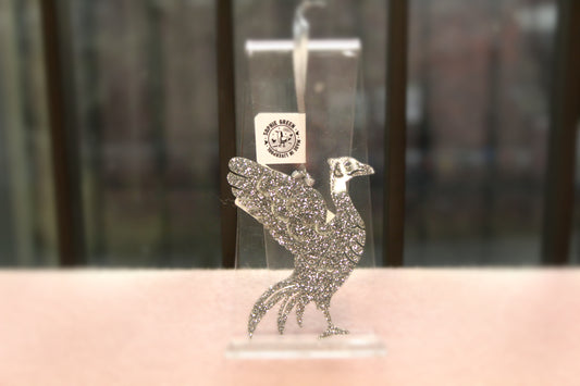 Silver Liverbird Decoration by Sophie Green