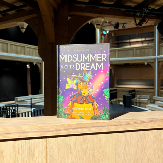 Front cover of a book titled A Midsummer Night's Dream A Graphic Novel.
