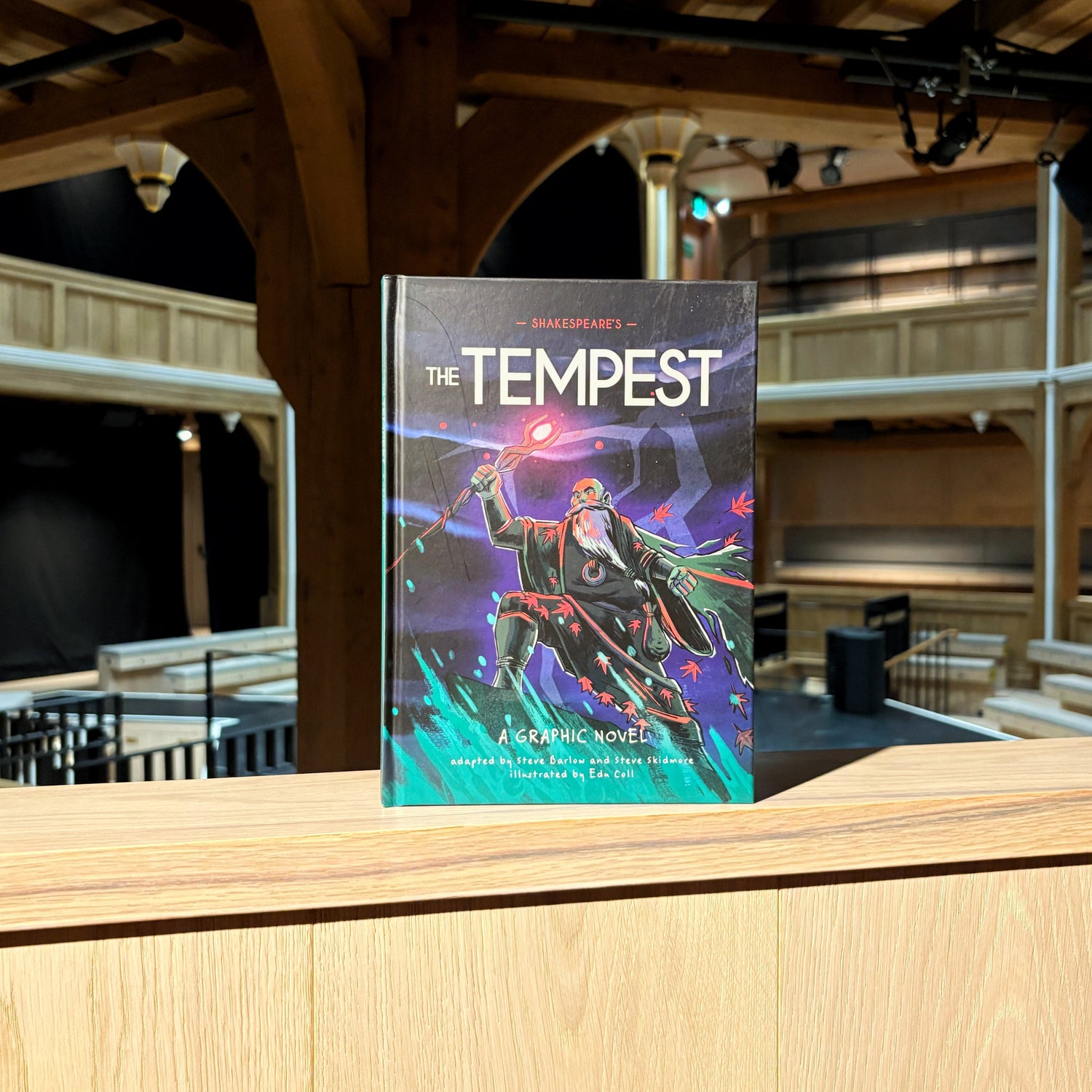 Front cover of a book titled The Tempest A Graphic Novel