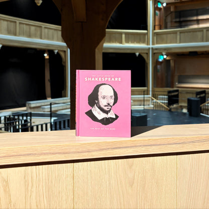 Front cover of a book titled The Little Book of Shakespeare.