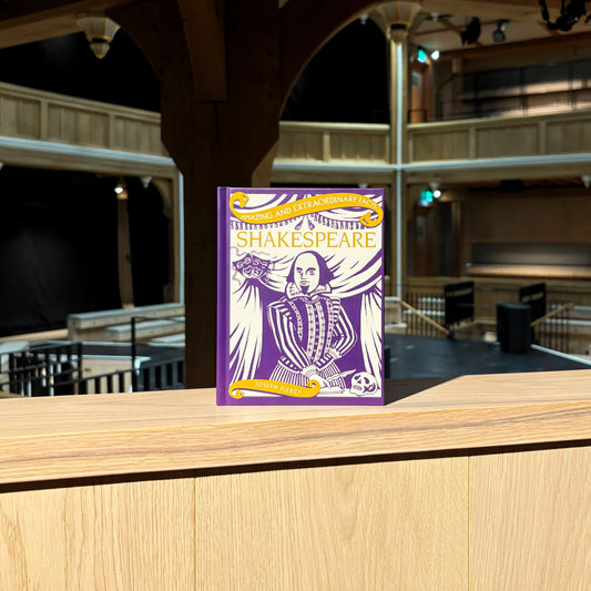 Front cover of a book titled Amazing and Extraordinary Facts about Shakespeare