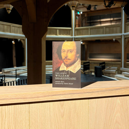 Front cover for book titled The Life of William Shakespeare