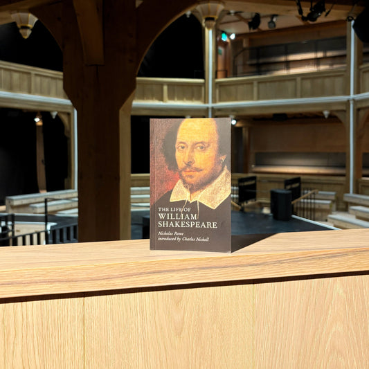 Front cover for book titled The Life of William Shakespeare