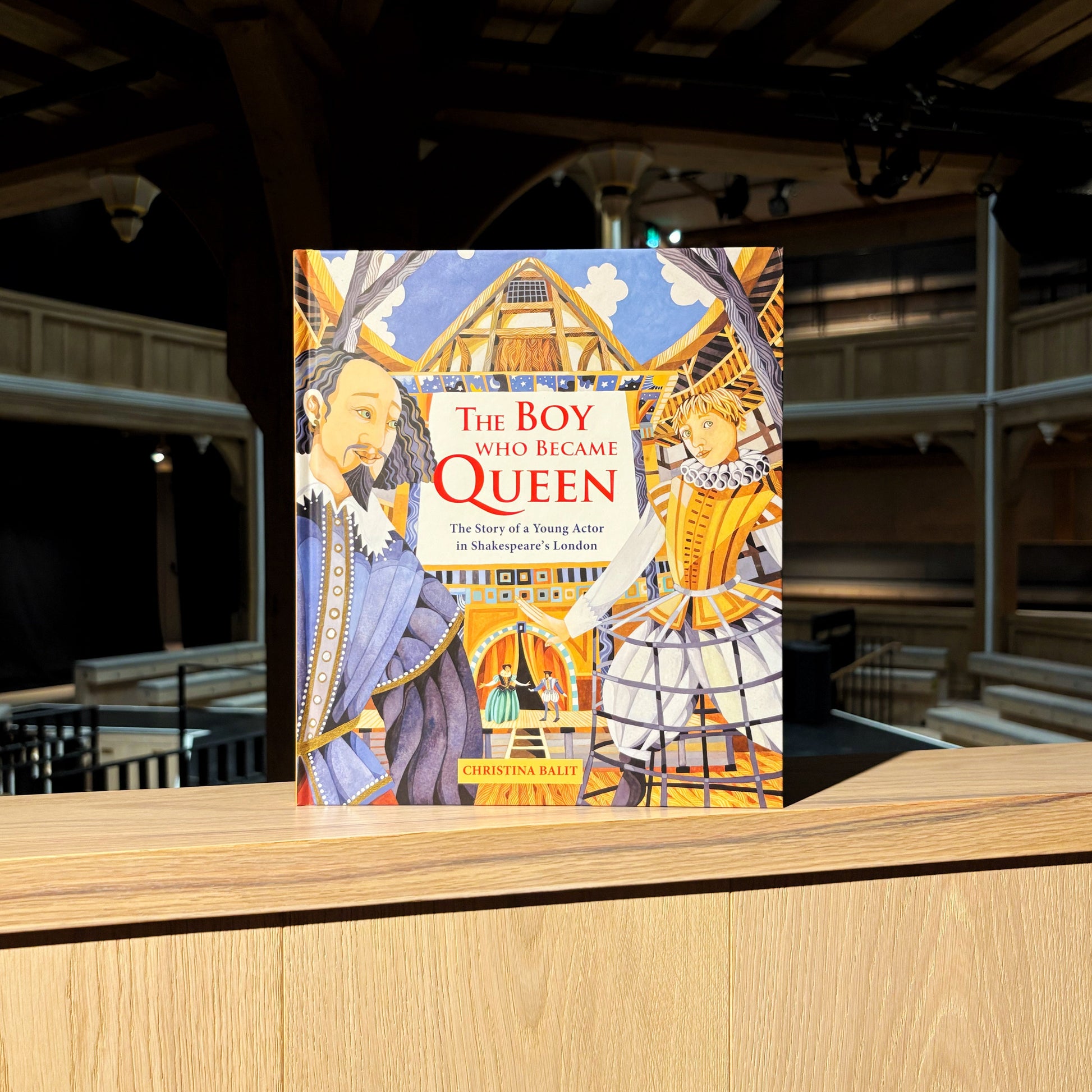 Front cover for book titled The Boy Who Became Queen
