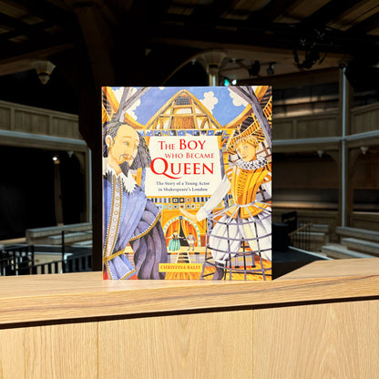 Front cover for book titled The Boy Who Became Queen