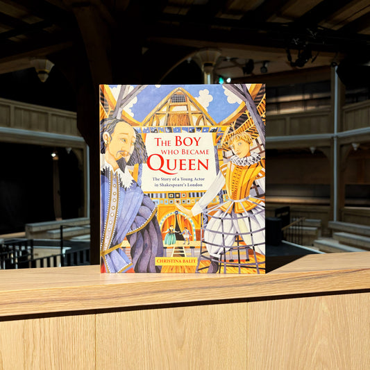 Front cover for book titled The Boy Who Became Queen
