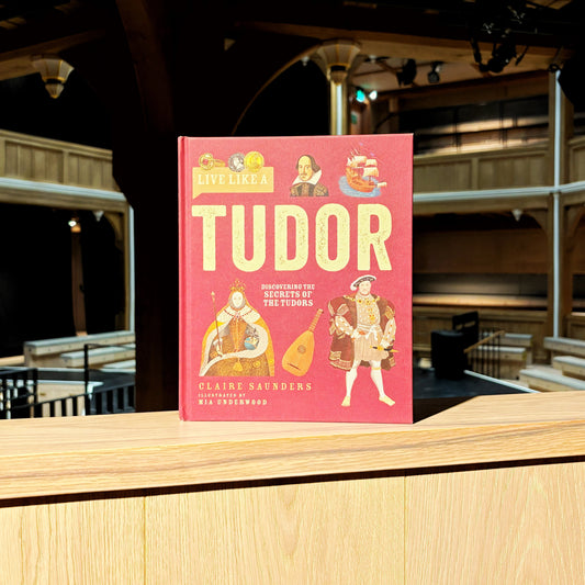Front cover for book titled Live Like a Tudor