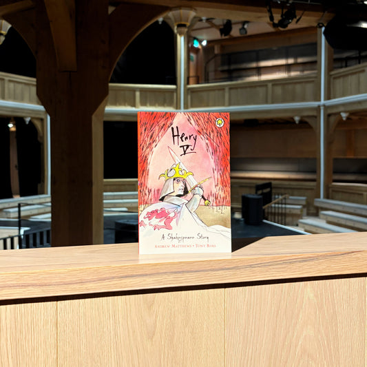Front cover for a book titled A Shakespeare Story: Henry V