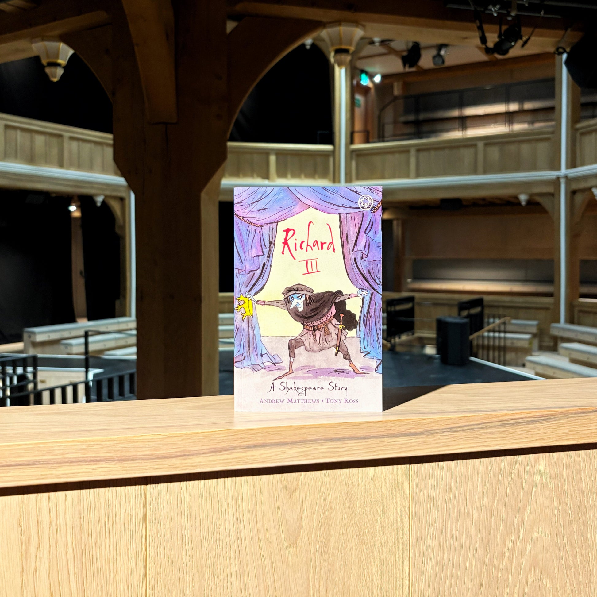 Front cover for book titled A Shakespeare Story: Richard III