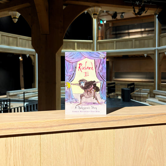 Front cover for book titled A Shakespeare Story: Richard III