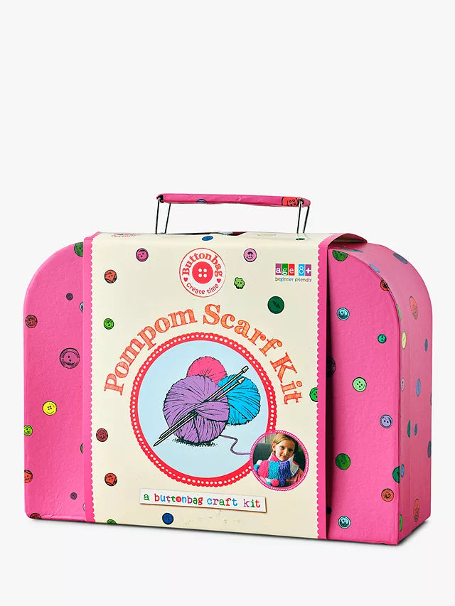 Pompom Scarf Kit