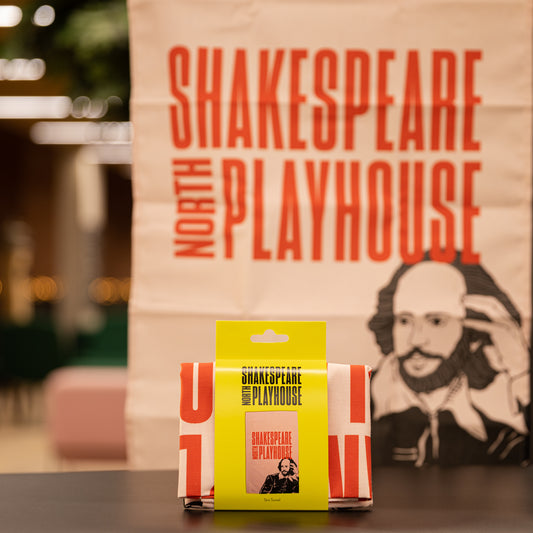Shakespeare North Playhouse Tea Towel With Shakespeare